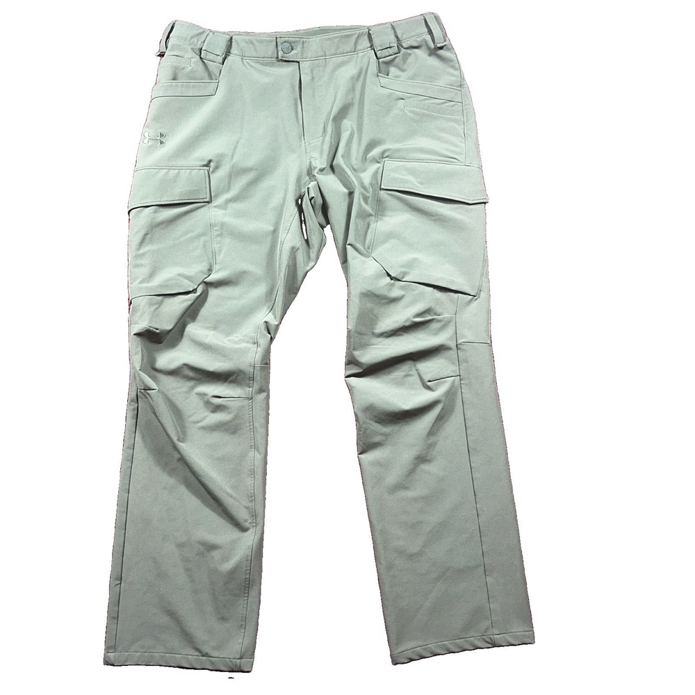 Under Armour Alpha Cargo pants Tactical Mens 40/32 Olive Green storm